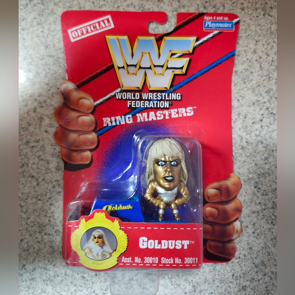 WWE WWF Goldust Ring Masters By Playmates Action Figure